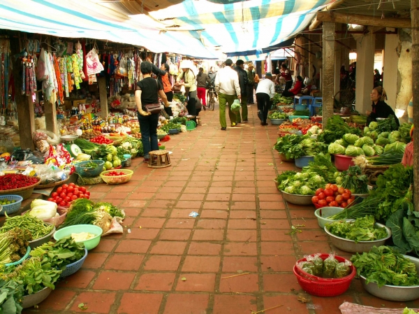 Le marché de Binh Lu (1)